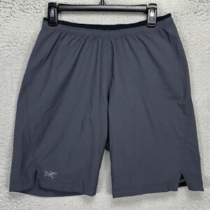 Arcteryx Incendo Long Mens Athletic Shorts Small Dark Grey Pull On‎ Lightweight
